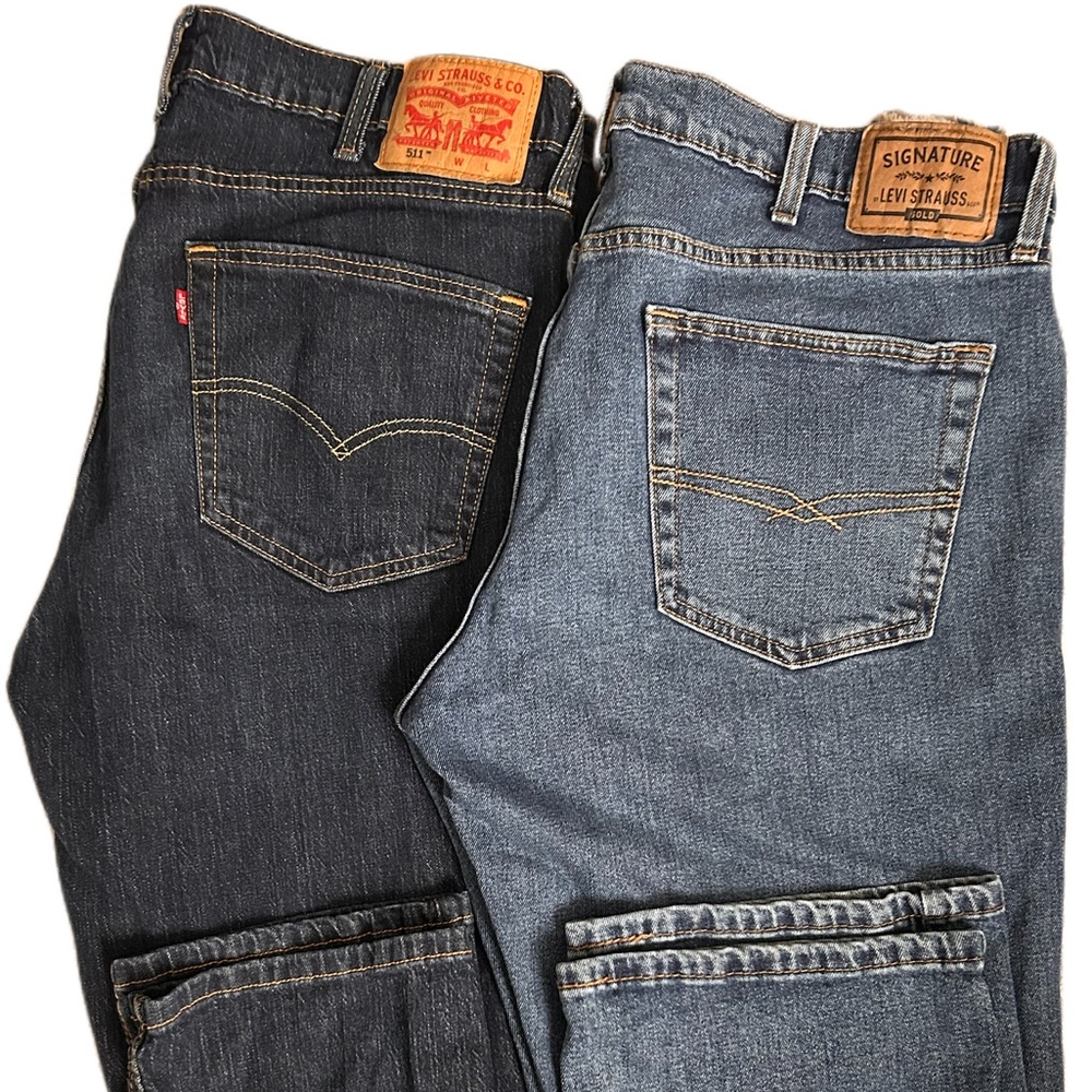 38x46 Levi's Relaxed-Blue Levi’s 511-Dark Blue Jeans.NO FLAWS✨